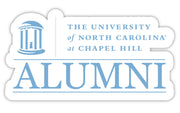 UNC Tar Heels 4-Inch Alumni NCAA Vinyl Sticker - Durable School Spirit Decal